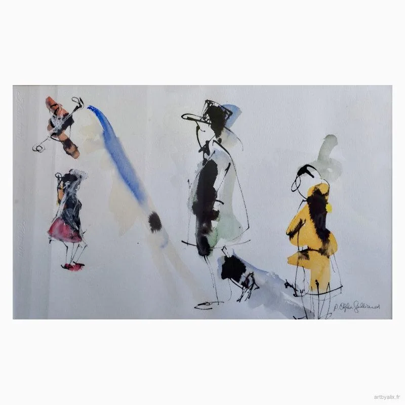 Au carrefour des générations No. 1 - Encre