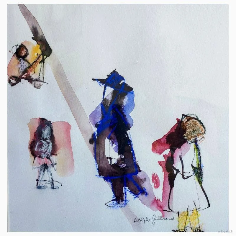 Au carrefour des générations No. 2 - Encre